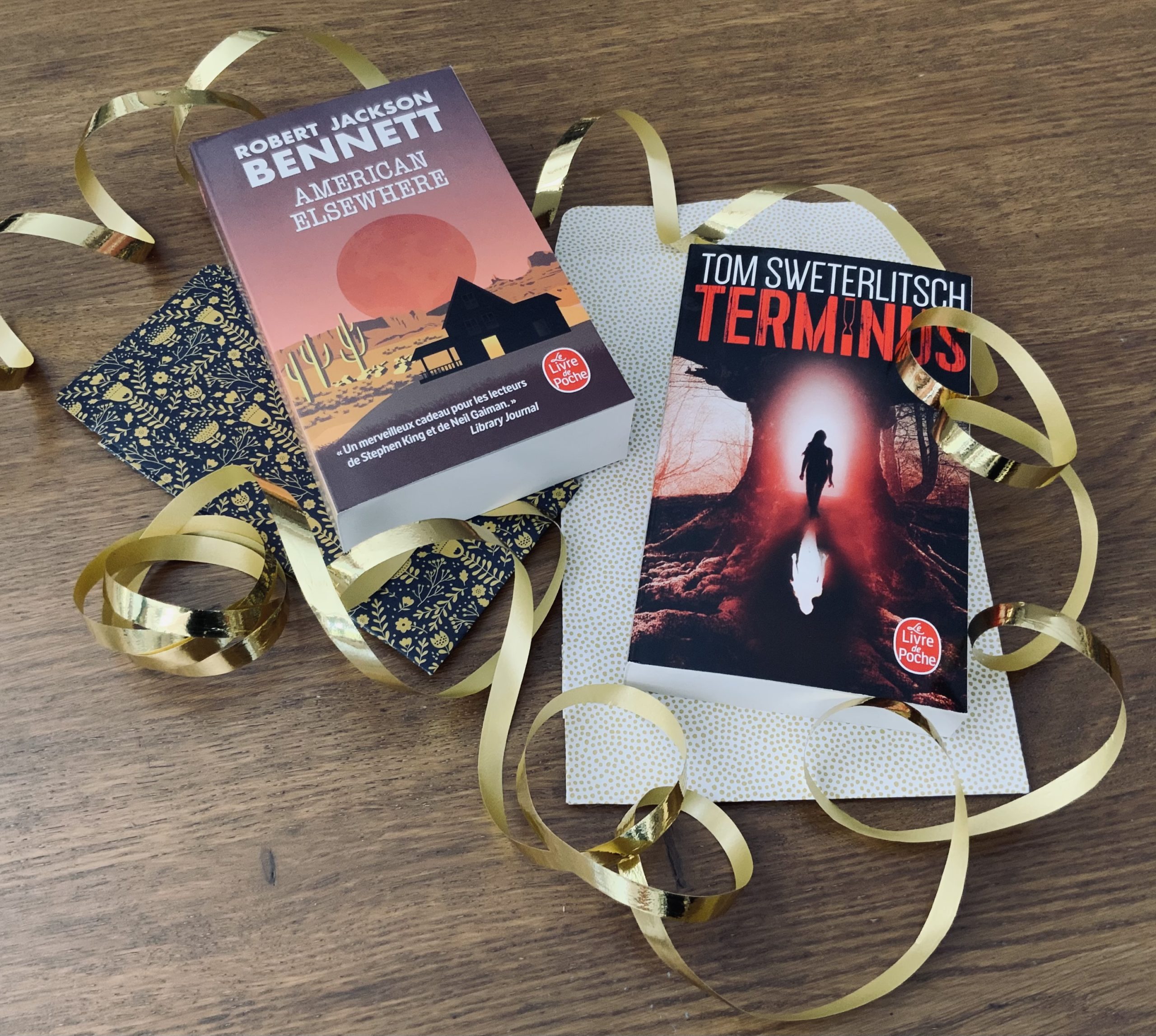 Concours : American Elsewhere de Robert Jackson Bennett et Terminus de Tom Swerterlitsch